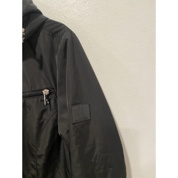 Ralph Lauren Women’s Hooded Jacket with Sherpa Zipper Attachment Size Large - Picture 7 of 11